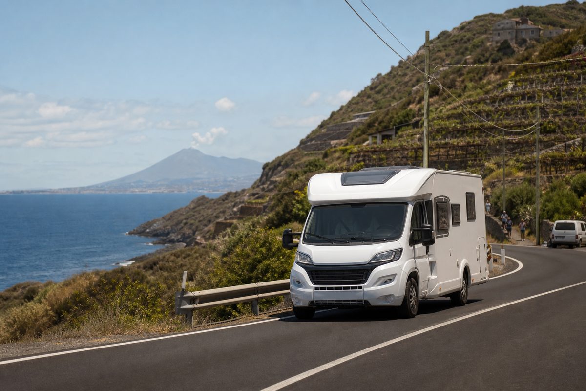 Isole Eolie in Camper