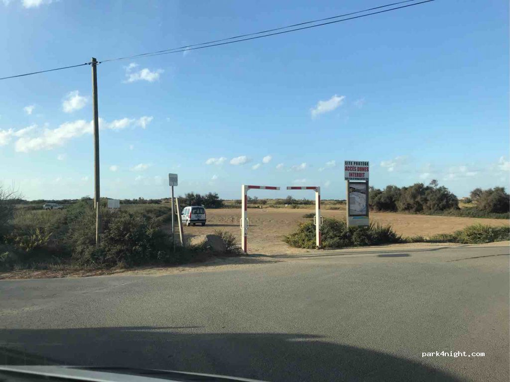 Parking Serignan Plage — foto