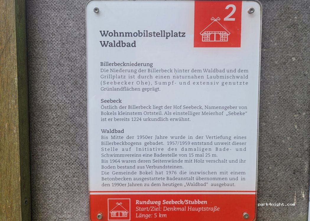 Wohnmobil Stellplatz Bokel — foto 3