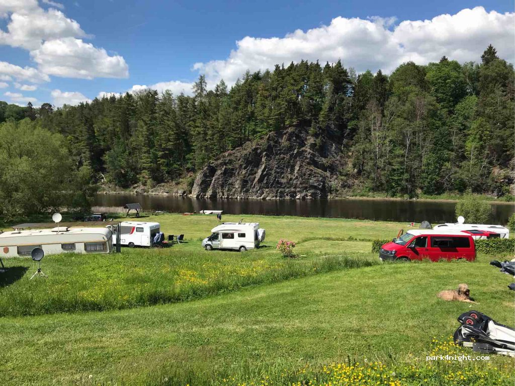 Camping am Trepplesfelsen — foto