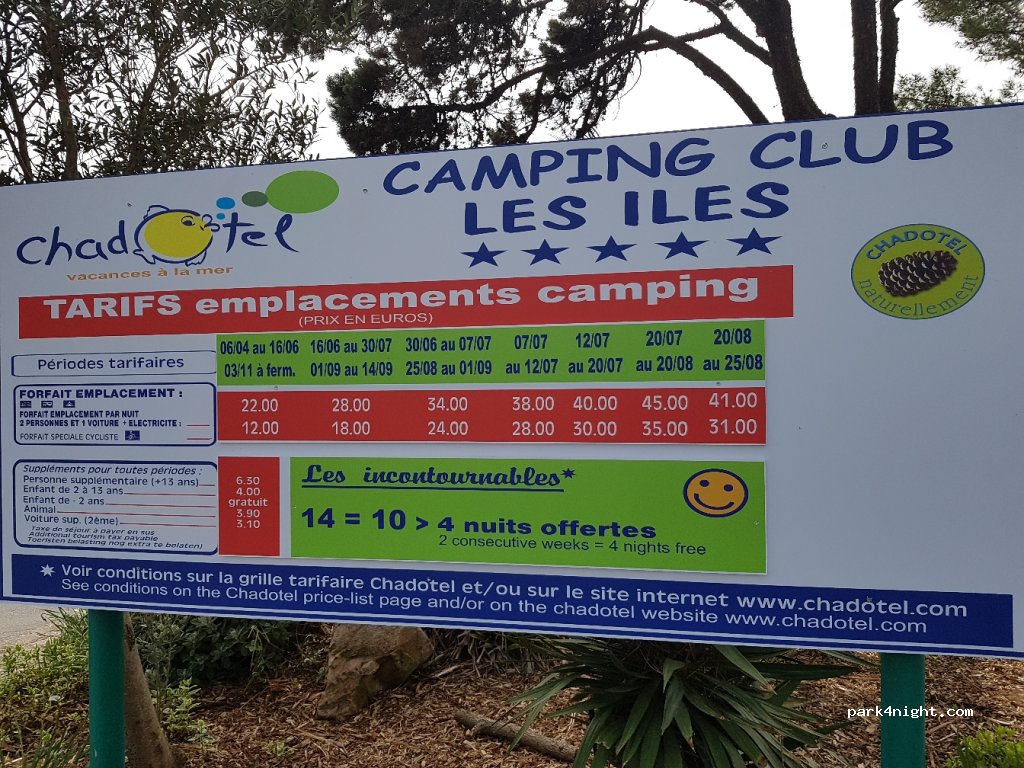 Chadotel | Camping Les Îles — foto