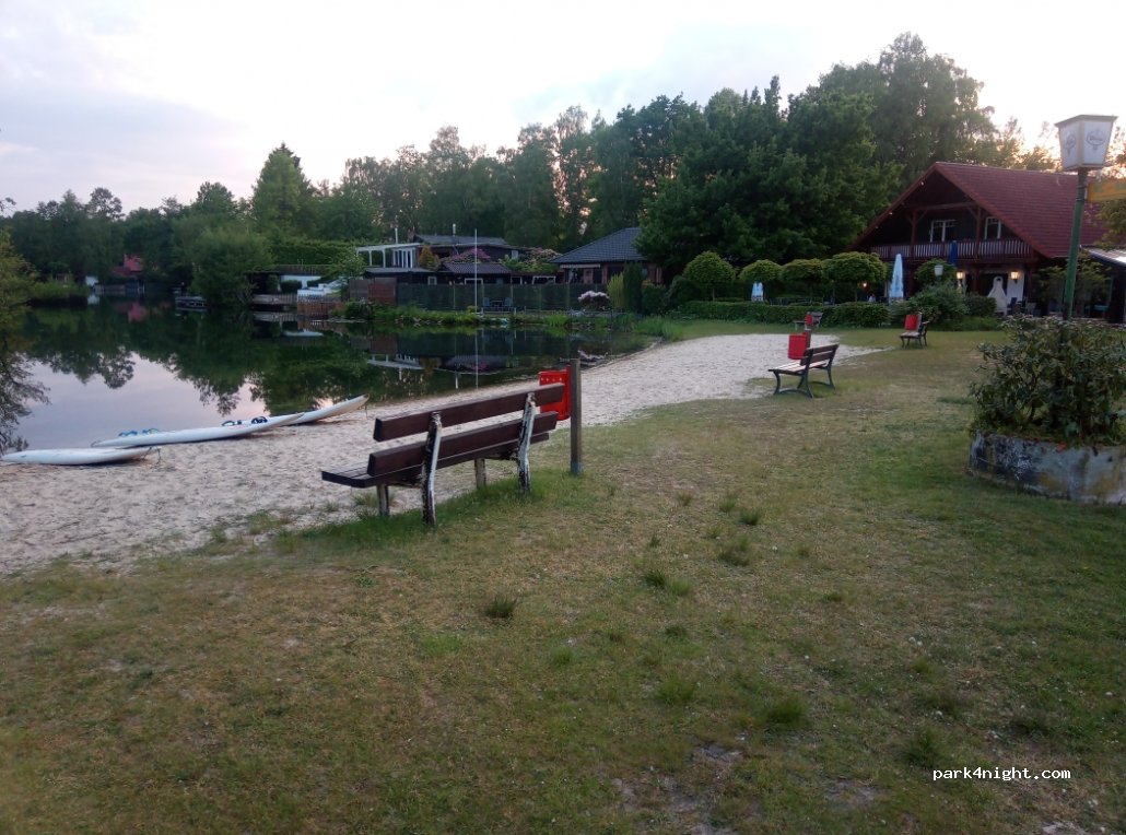 Campingplatz blauer See — foto