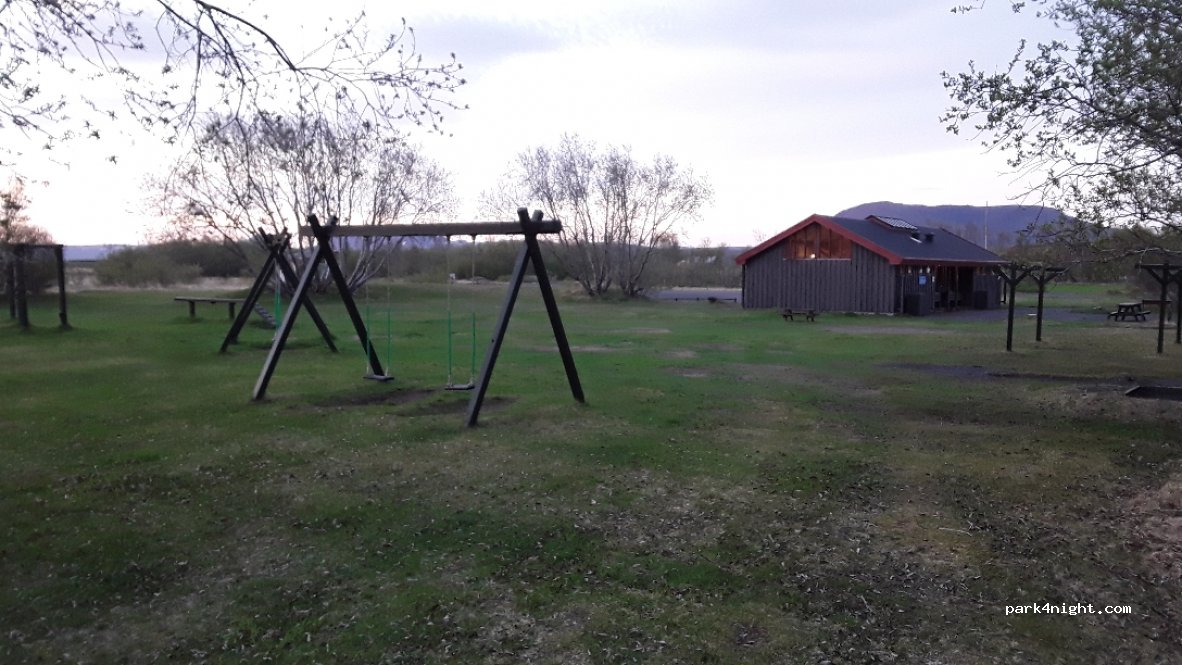 Ásbyrgi campground — foto