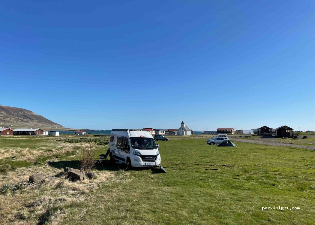 Borgarfjörður eystra tjaldsvæði — foto