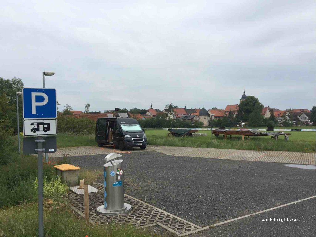 Wohnmobilstellplatz Heldburg — foto