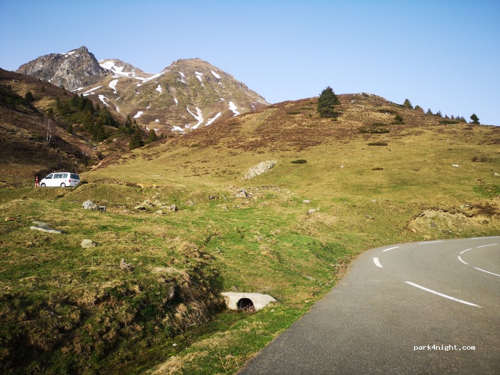 (65120) Sers - Route du Tourmalet — foto