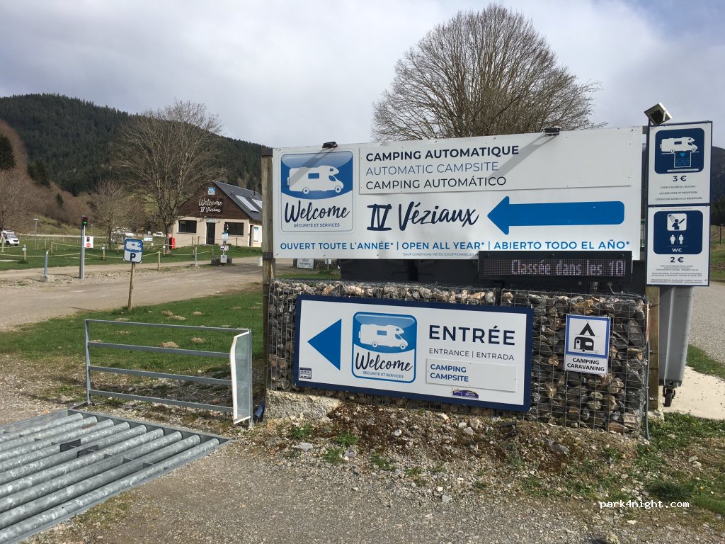 Camping automatique Welcome IV Véziaux — foto