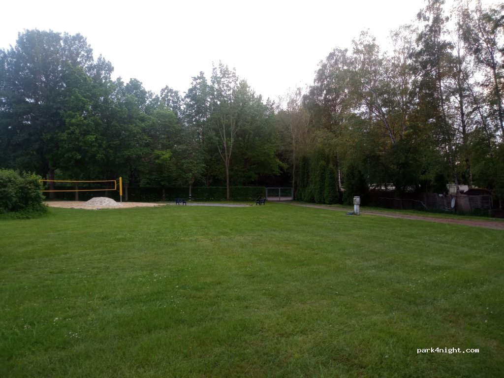 Freibad Campingplatz — foto