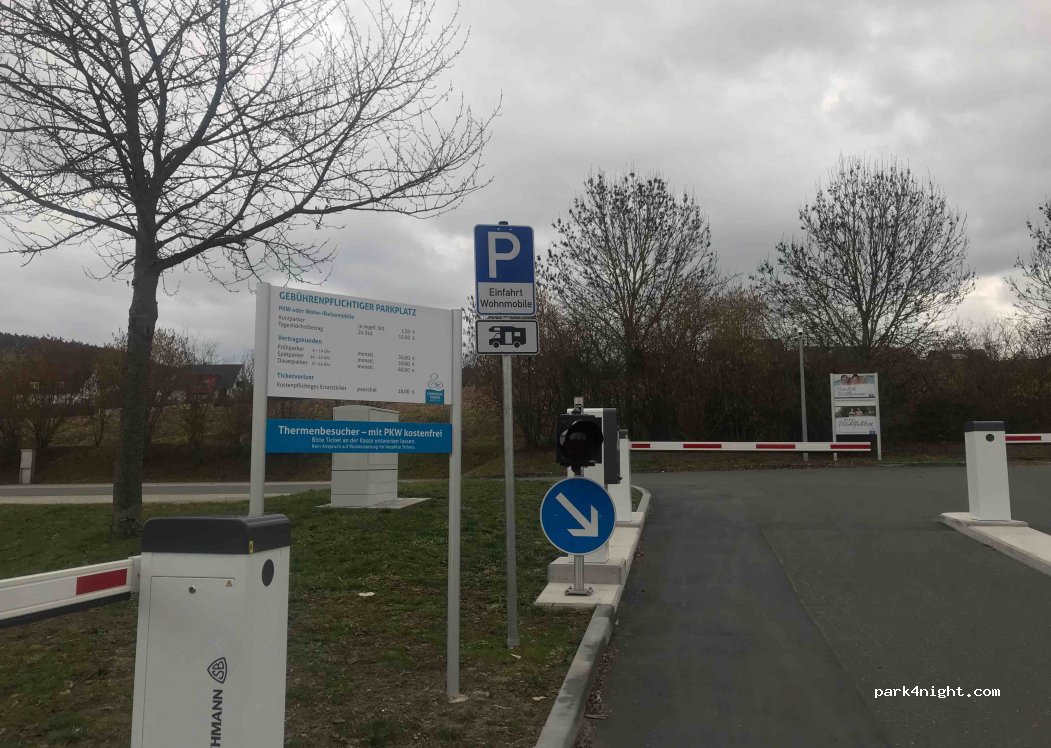 Wohnmobilstellplatz Bayreuth Lohengrin Therme — foto
