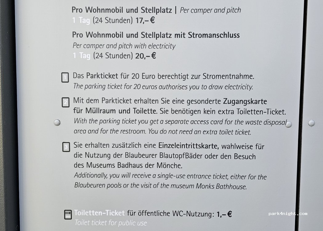 Wohnmobilstellplatz Blaubeuren — foto 4