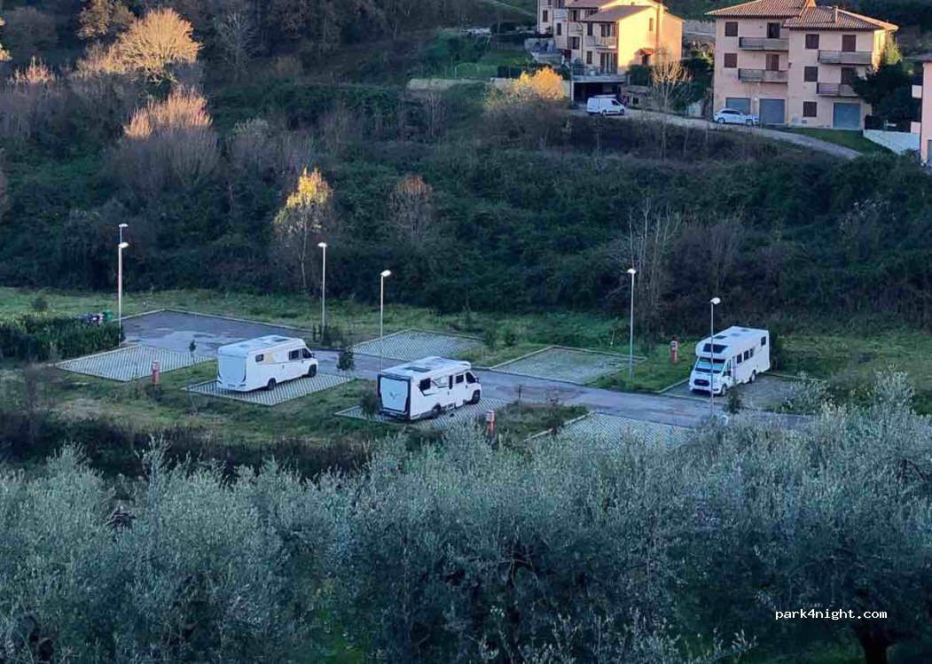 Area Sosta Camper Comunale Città della Pieve — foto 5