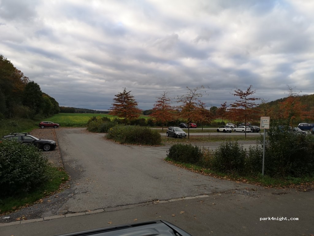 Halde Norddeutschland - Parkplatz — foto