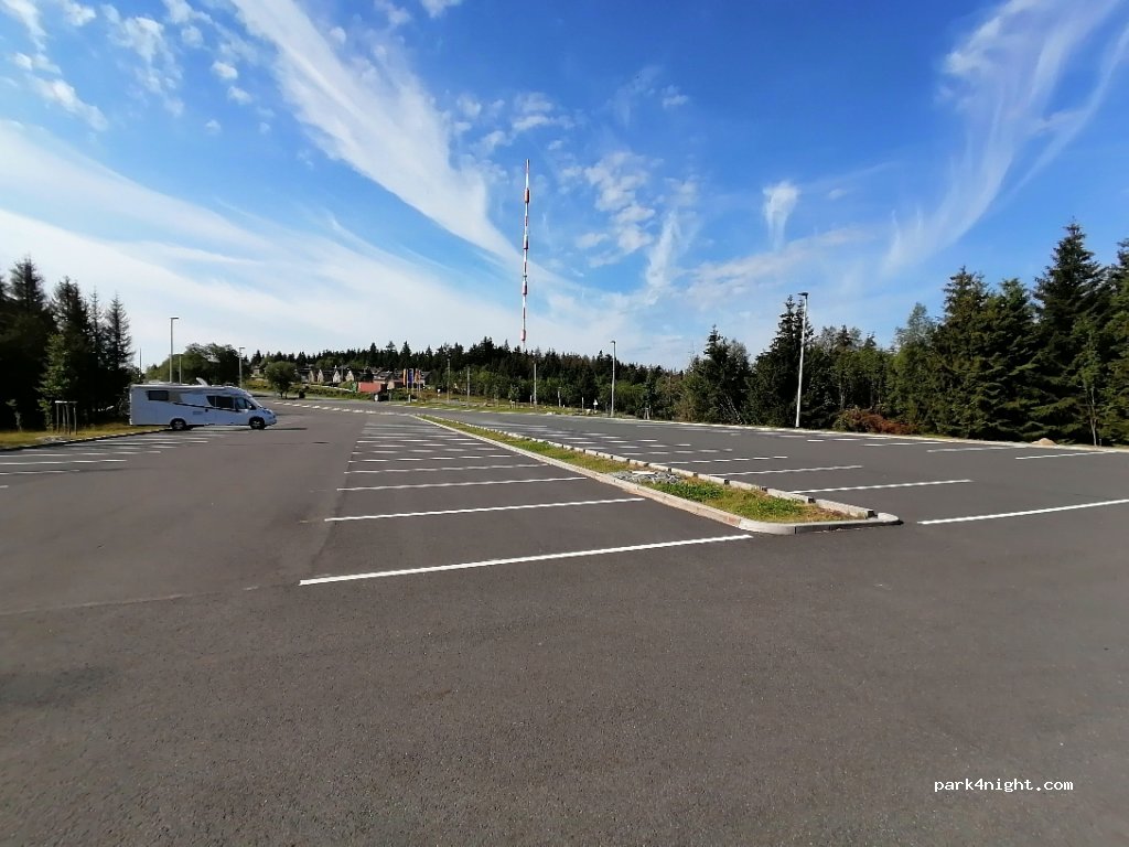 Großparkplatz Brockenblick — foto
