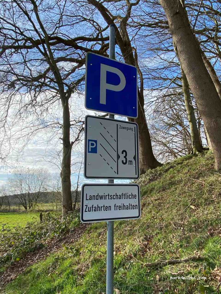 Parkplatz am Wallberg Willenscharen — foto