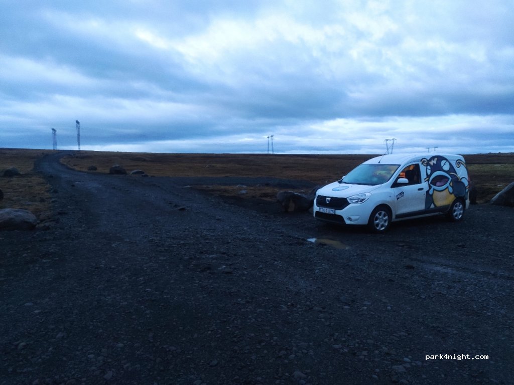 Haifoss Car Park — foto