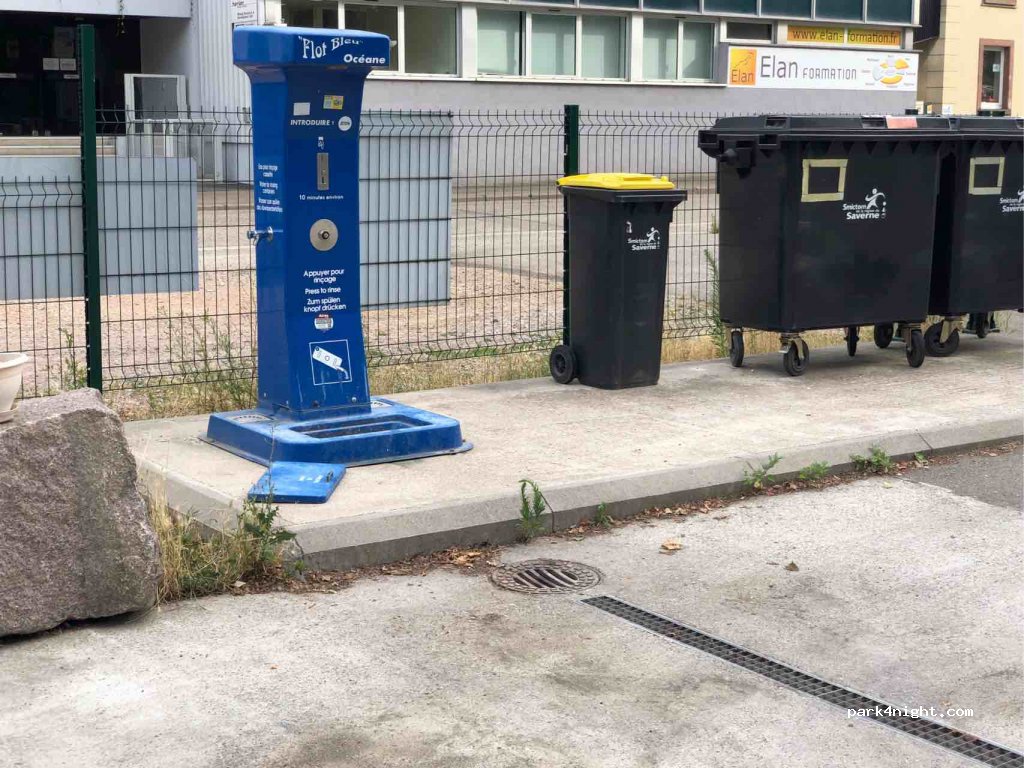 Wohnmobilstellplatz Parking Saverne — foto