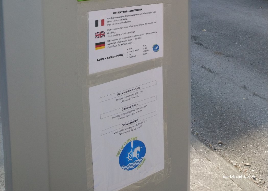 Wohnmobilstellplatz Parking Saverne — foto 3