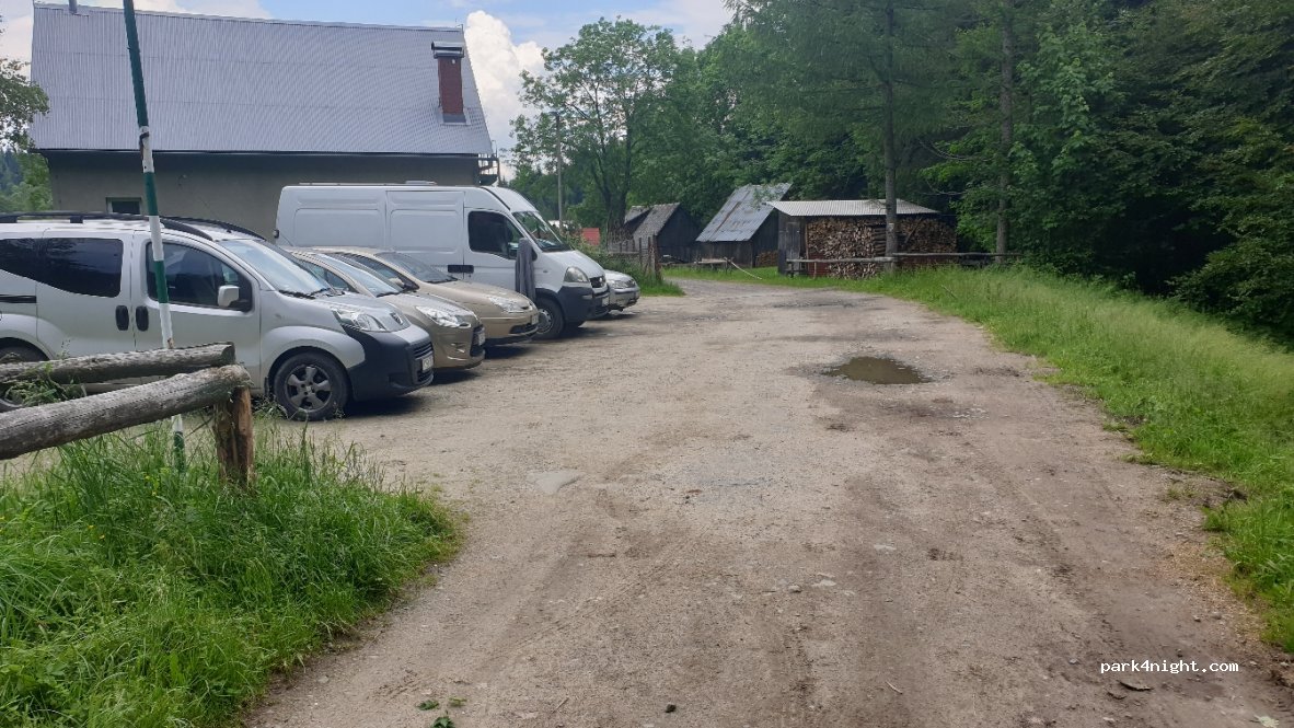 (34-222) Zawoja - Szlak pieszy zolty — foto