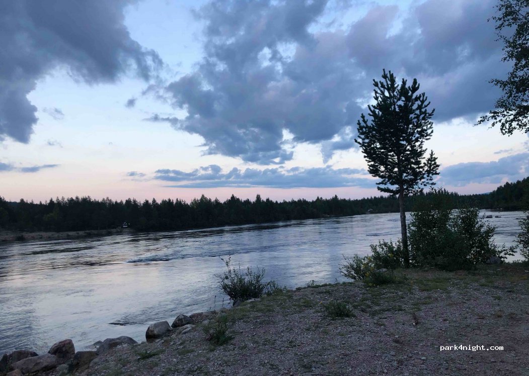 (962 31) Jokkmokk - Unnamed Road — foto