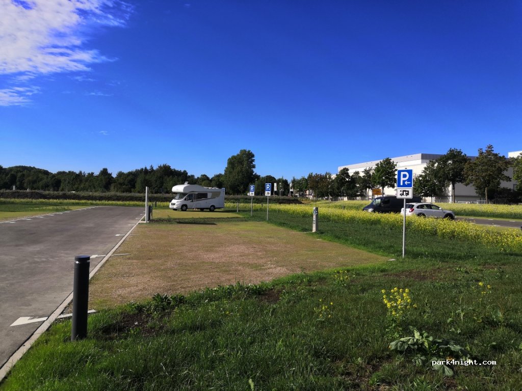Wohnmobilstellplatz An der Gerberwiese in Friedberg — foto