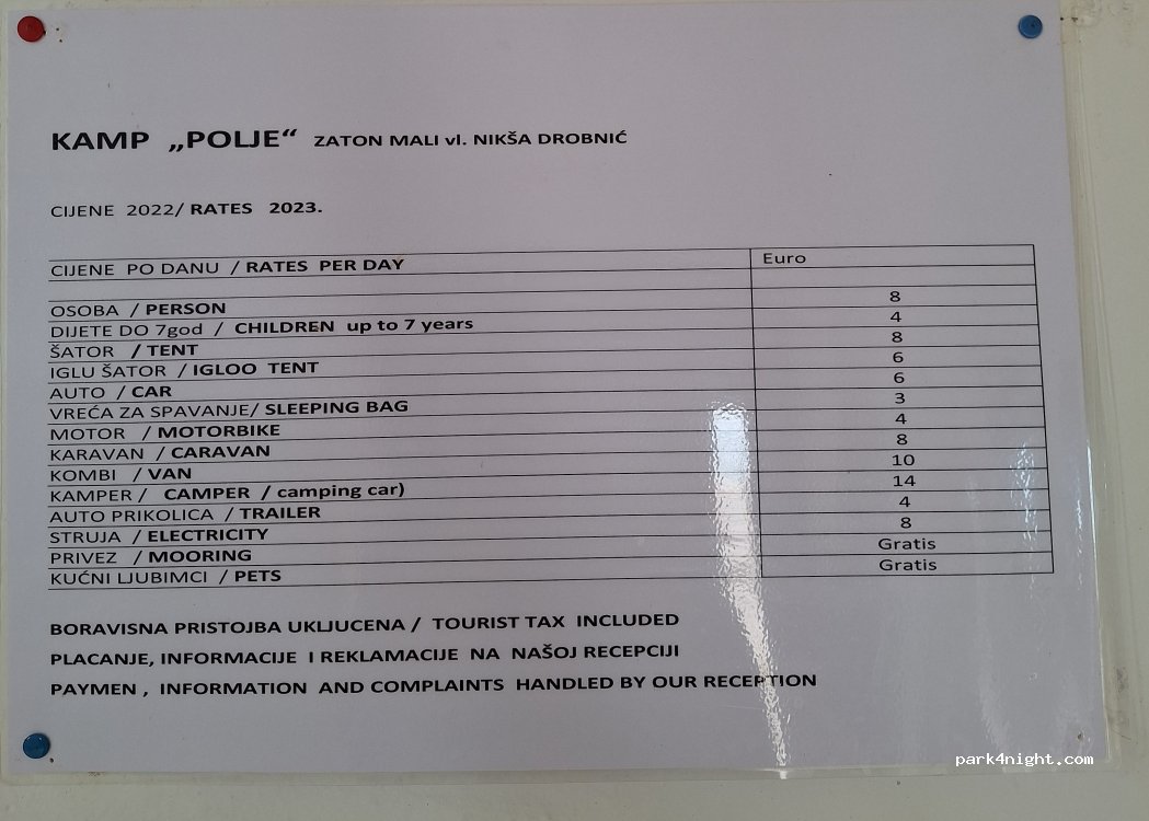 Camping Polje Zaton — foto 4