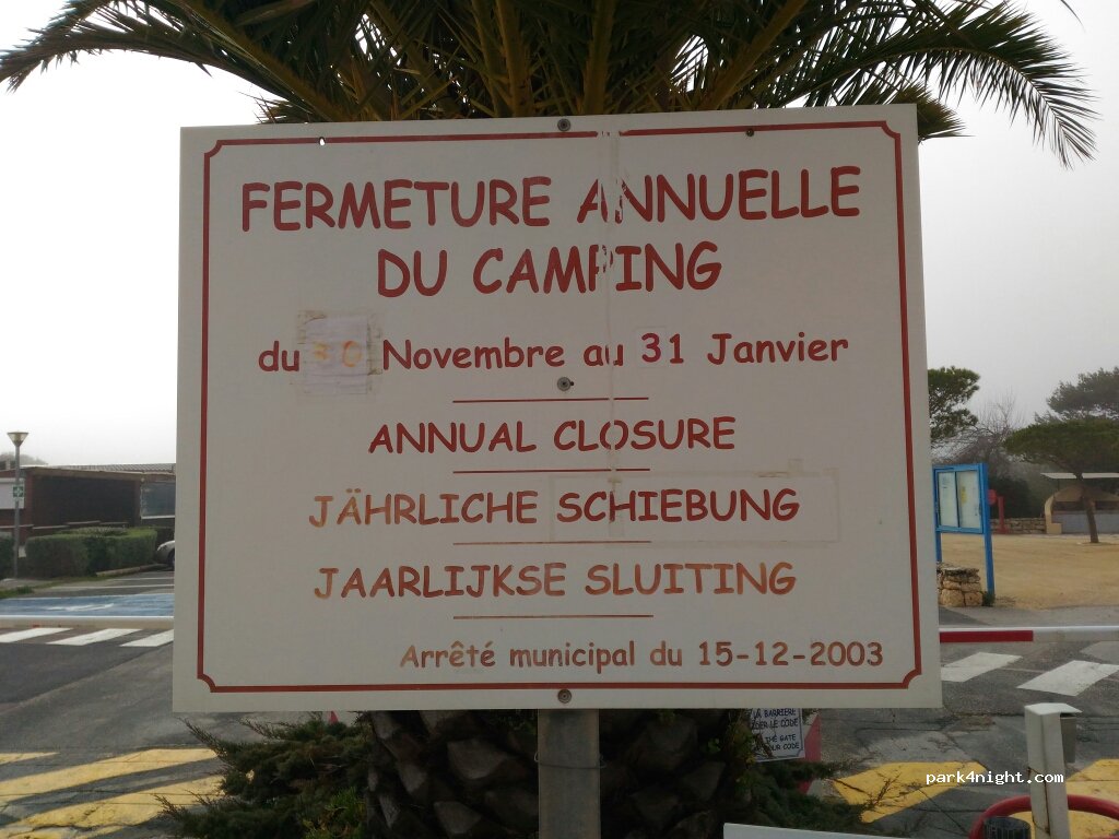 Camping municipal Cap Leucate — foto