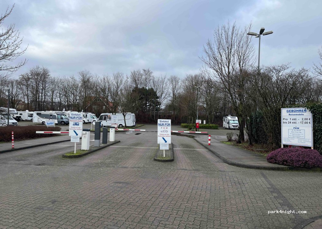 Strandparkplatz Duhnen — foto