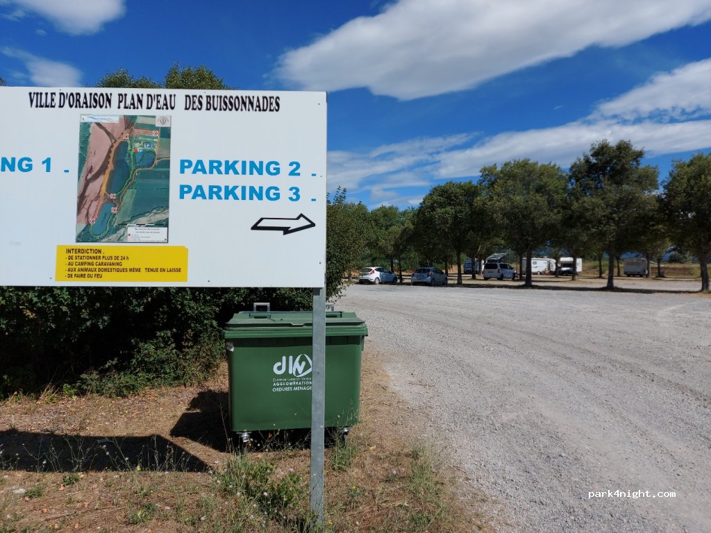 Parking Buissonnades — foto