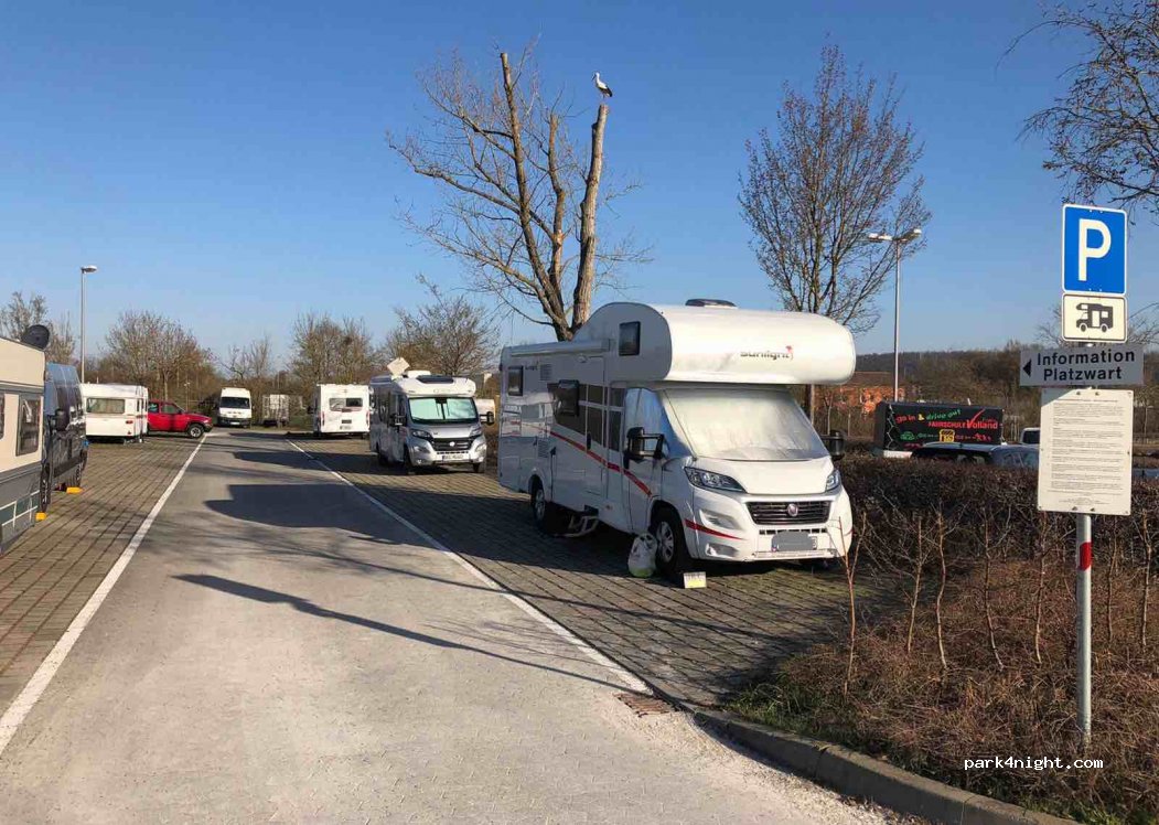 Wohnmobilstellplatz Ansbach — foto