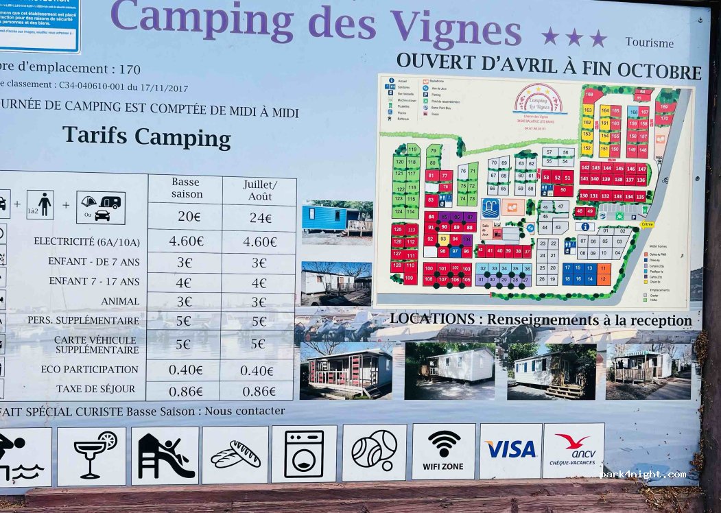 CAMPING LES VIGNES — foto 3