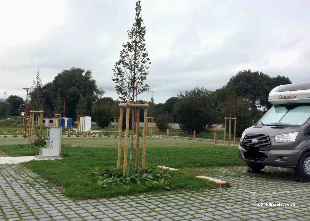 Aire de camping car Maël-Carhaix — foto