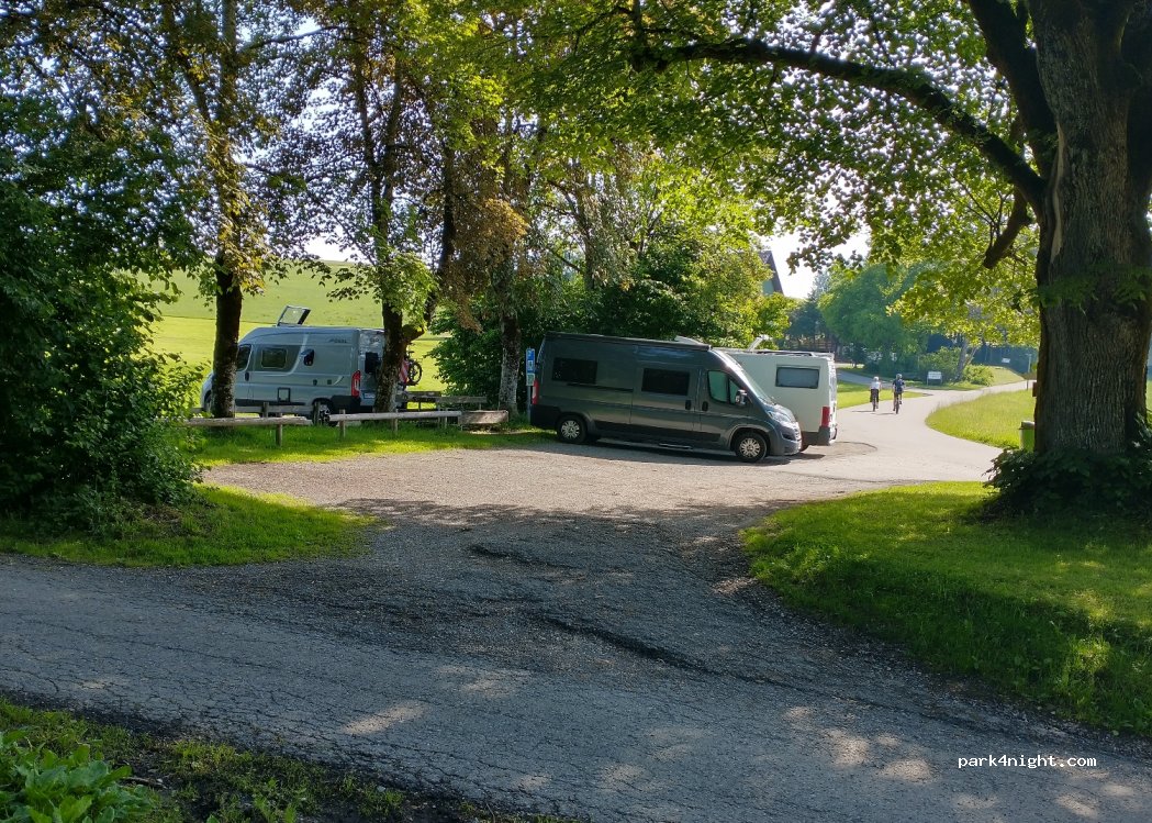 Parkplatz beim Haldenhof — foto