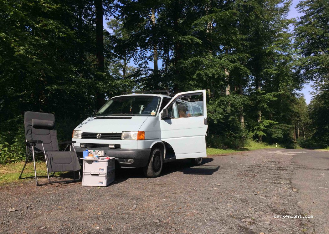 Wanderparkplatz Hohes Gras — foto