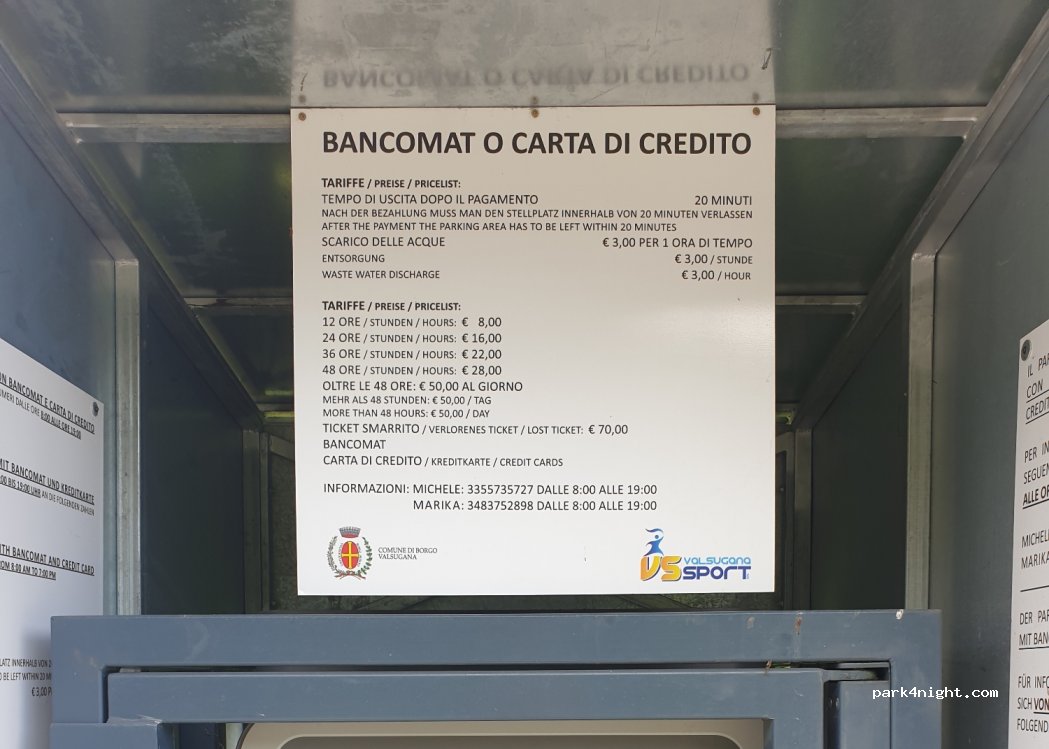 (38051) Borgo Valsugana - Accesso area camper — foto 3