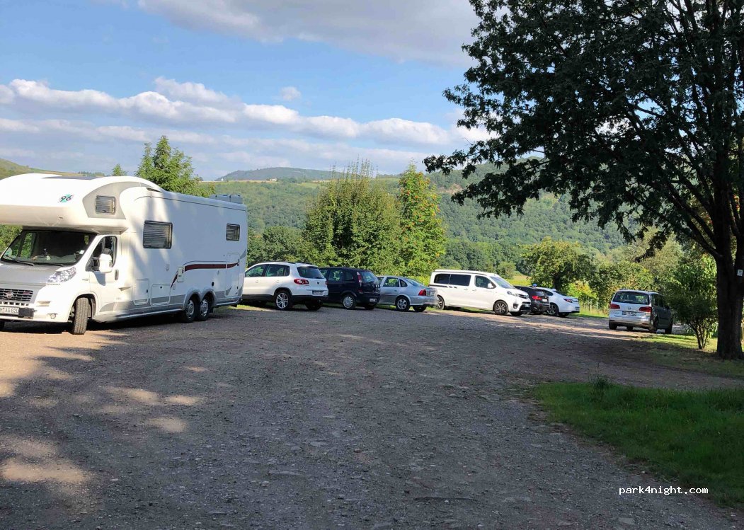 Parkplatz Kloster Disibodenberg — foto