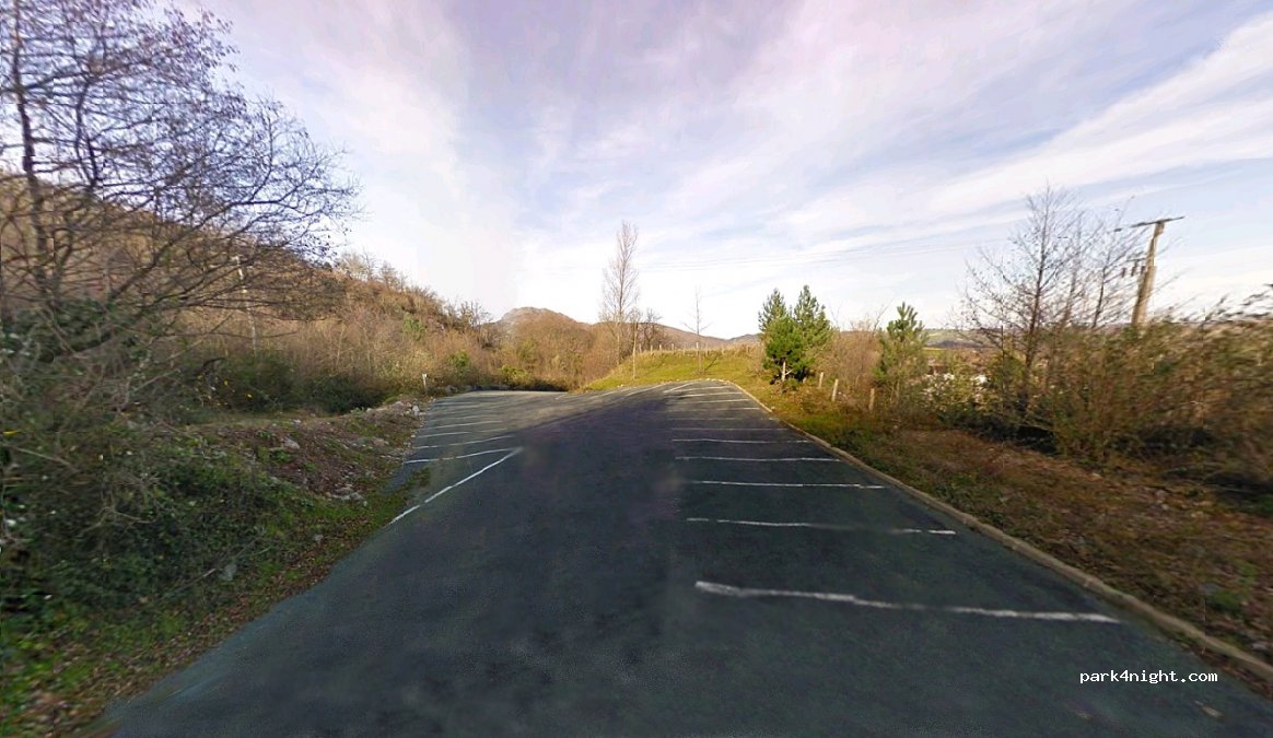 Parking des grottes de Sare — foto