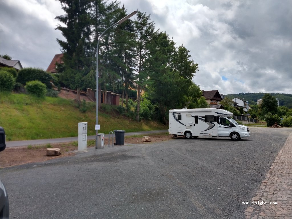 Wohnmobilstellplatz Buchwaldstraße — foto