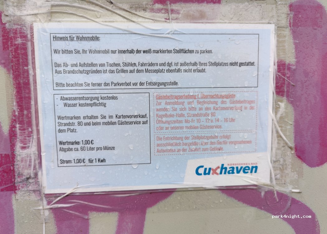 Wohnmobilstellplatz Cuxhaven — foto 3