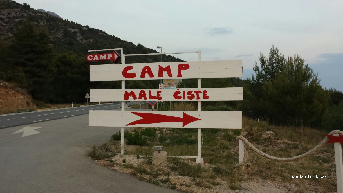 Kamp Male Čiste — foto
