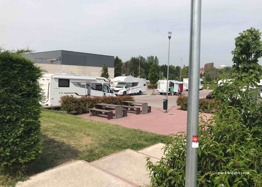 Área de autocaravanas de Pamplona — foto