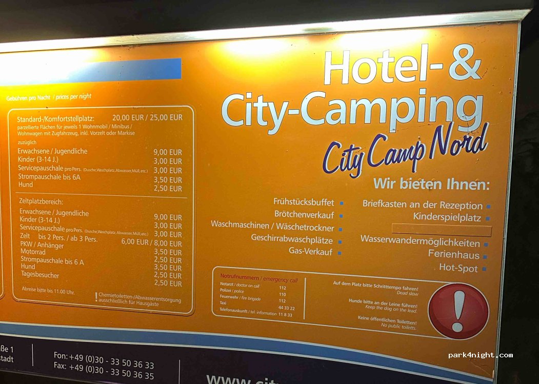 Hotel und City Camping Nord Hettler & Lange — foto
