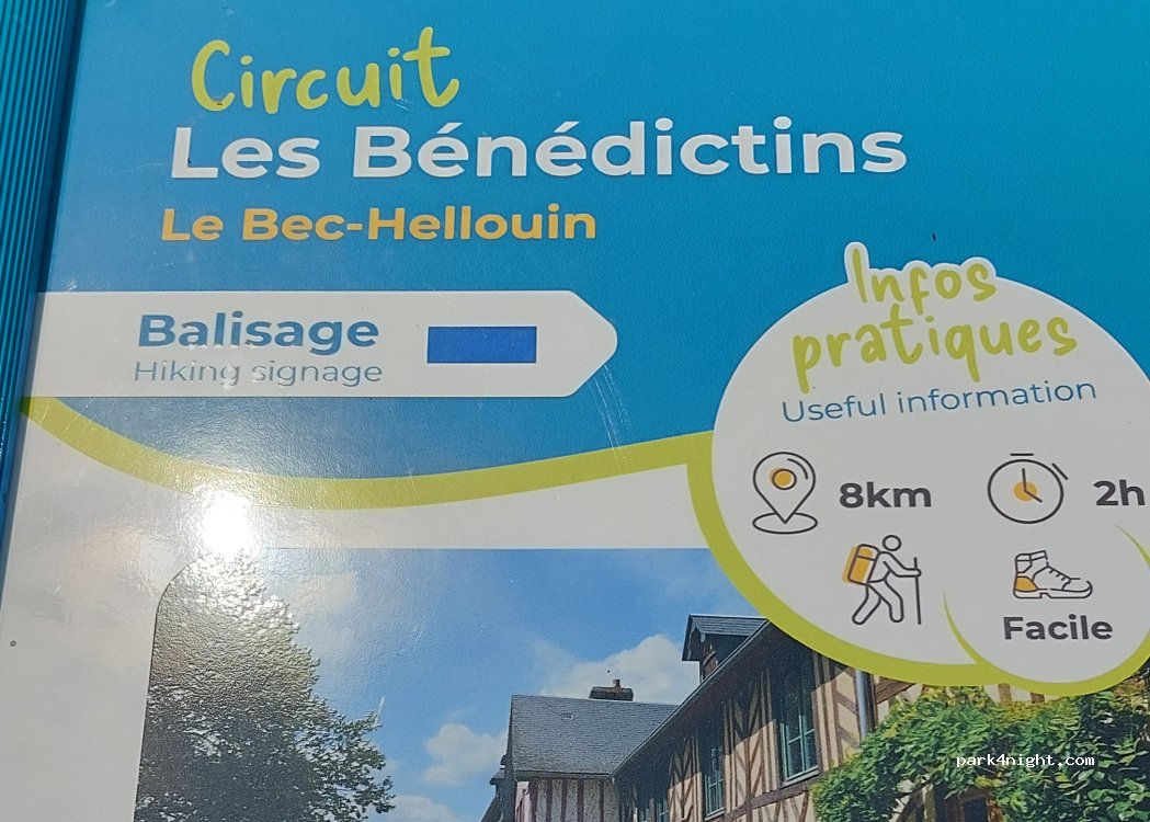 Aire de camping-car du Bec-Hellouin — foto 4