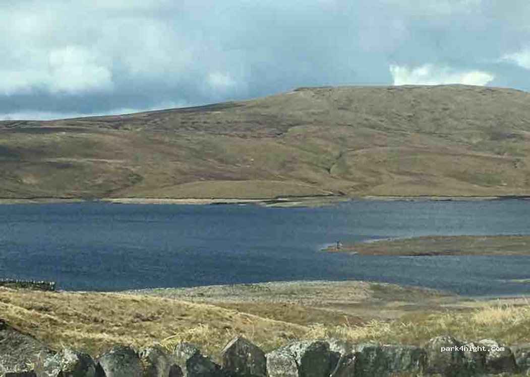 (DL12 0HX) Barnard Castle - Cow Green Reservoir Car Park — foto