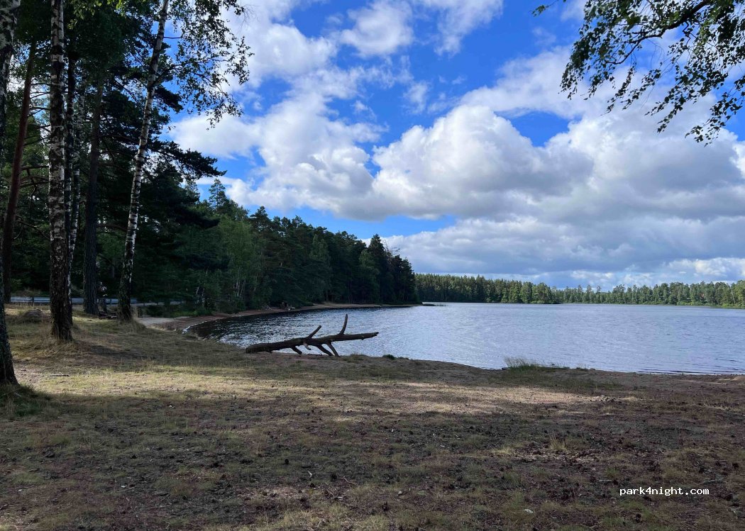 (341 91) Ljungby - Bräkentorpasjön's Bathing Spot — foto