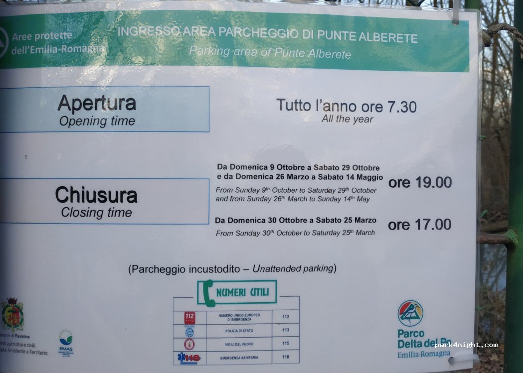 Parcheggio Oasi di Punte Alberete — foto 3