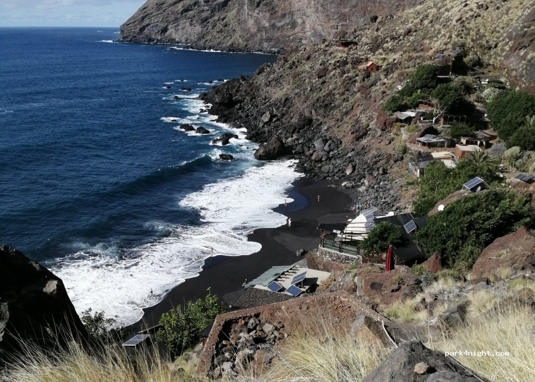 Tijarafe - Parking Playa de la Veta — foto
