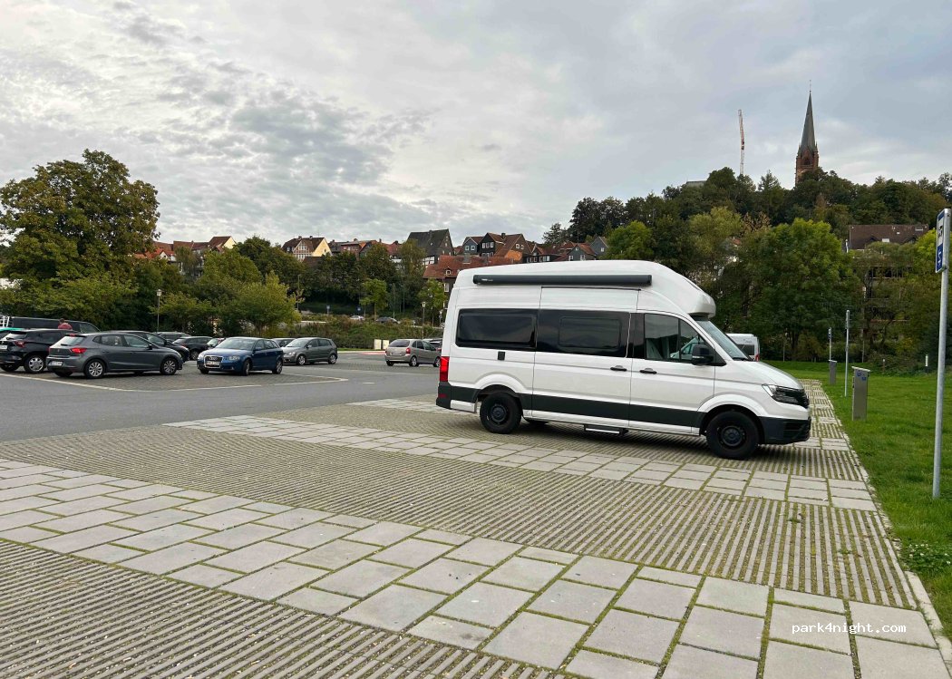 Wohnmobilstellplatz Kleine Wehweide in Frankenberg — foto 2