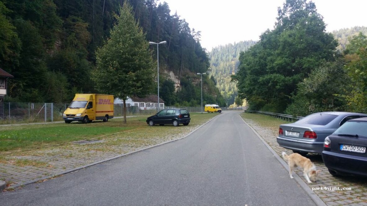 Wohnmobilstellplatz Alter Bahnhof in Calw — foto 2
