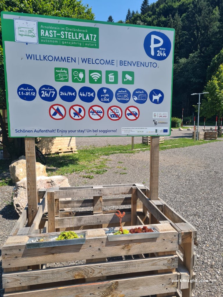 Rast-Parkplatz Arnoldstein — foto 3