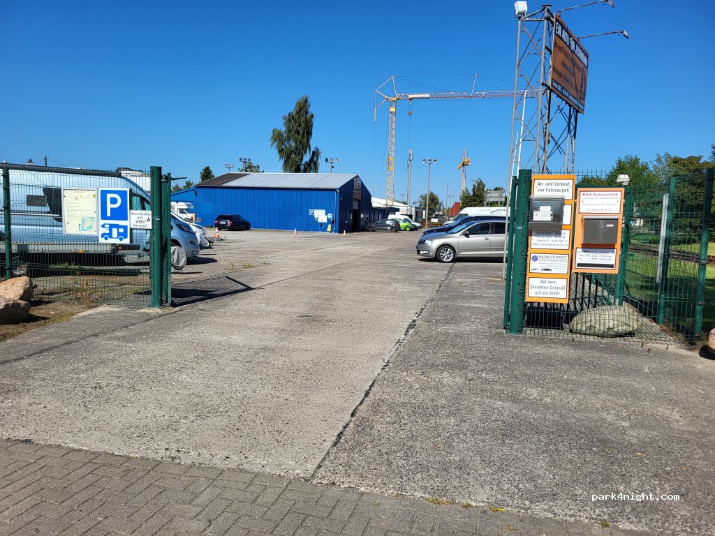 Wohnmobilstellplatz Stralsund — foto
